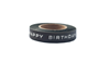 Picture of Black printed tape - Happy Birthday