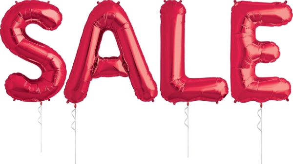 Picture of Foil Balloons Kit SALE red (~86cm)