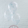 Picture of Blue Confetti Filled Balloons 