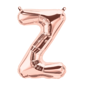 Picture of Foil Balloon Letter Z rose gold 40cm