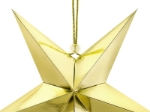 Χρυσό διακοσμητικό αστέρι  (30εκ)