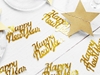 Picture of Gold script Happy New Year  confetti