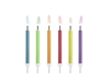 Picture of Birthday candles Coloured Flames