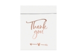 Picture of Paper treat bags Thank you (6pcs)