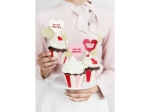 Picture of Cupcake toppers Sweet Love - Hearts (6pcs)