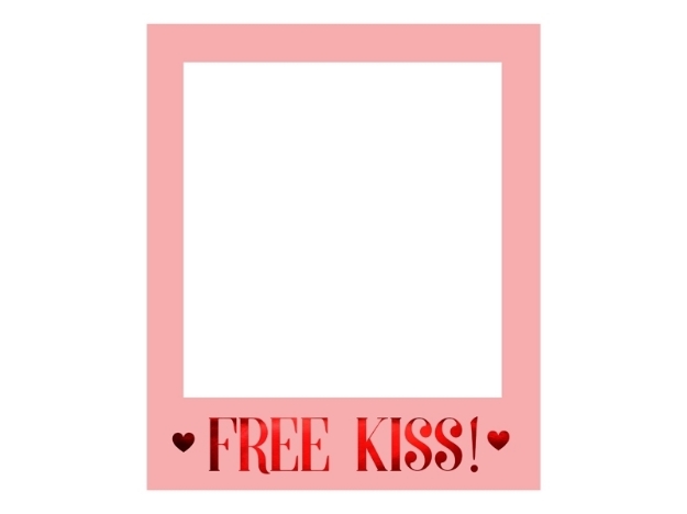 Κάδρο για φωτογραφίες - Free kiss!