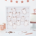 Picture of Alternative baby grow frame guest book - Twinkle twinkle