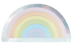 Picture of Paper Plate - Pastel Rainbow (8pcs)