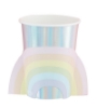 Picture of Paper Cups - Pastel Rainbow (8pcs)