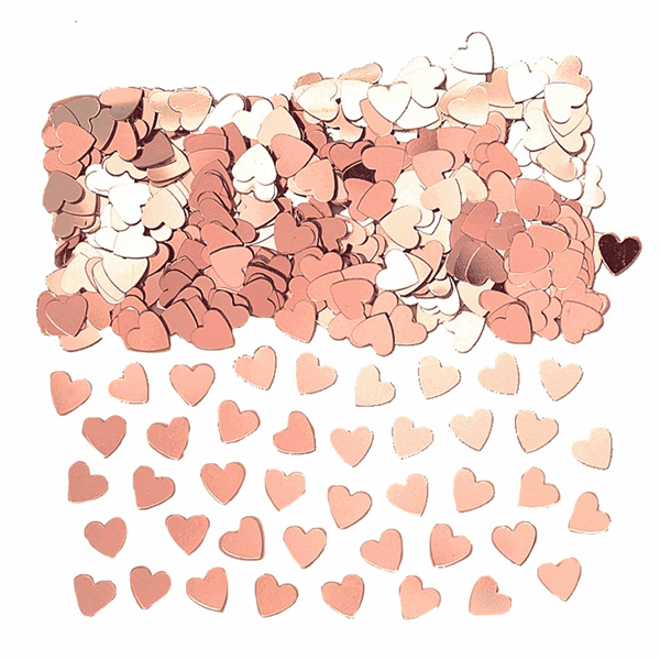Picture of Rose gold heart scatter