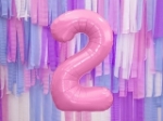Μπαλόνι Αριθμός 2 Ροζ 86cm