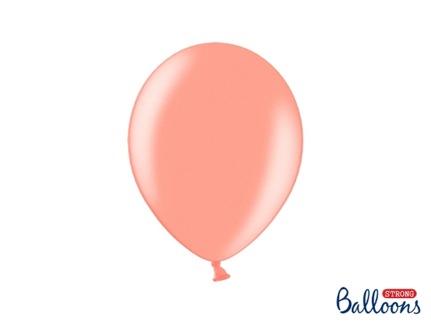 Picture of Balloons 30cm, Metallic Rose Gold (1 pkt / 10 pc.)