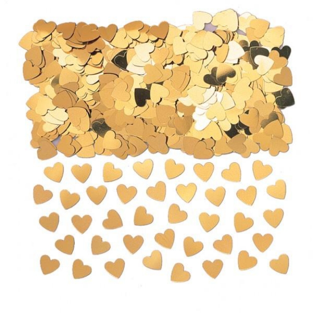 Picture of Gold heart scatter
