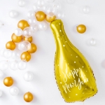 Picture of Foil balloon Bottle shaped gold