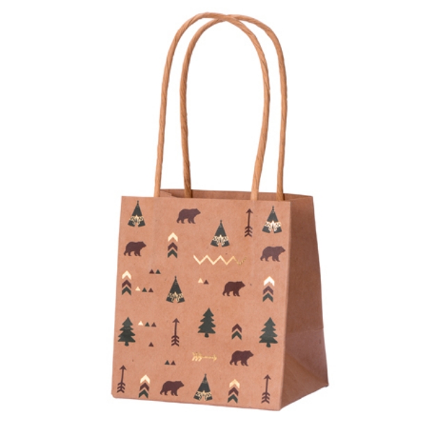 Picture of Τreat bags -Indian Forest (4pcs) 11x10x7cm.