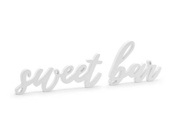 Ξύλινα γράμματα - Sweet bar