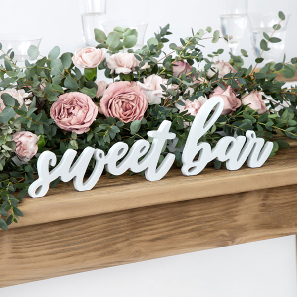 Picture of Wooden inscription - Sweet bar