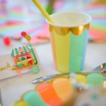 Picture of Paper cups - Multicolor (8pcs)