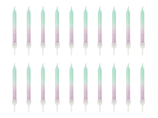 Picture of Cake candles ombre