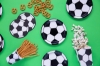 Picture of Side paper plates - Football (6pcs)