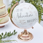 Picture of Alternative wedding guest book - Globe