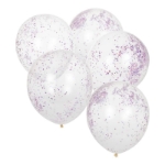 Picture of Pink glitter balloons