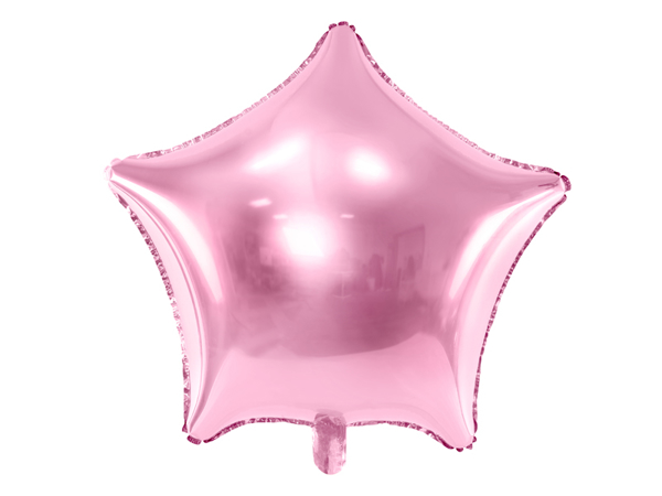 Μπαλόνι foil αστέρι - Ροζ (48εκ)