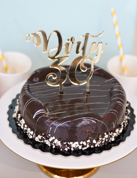 Διακοσμητικό τούρτας - Dirty 30 