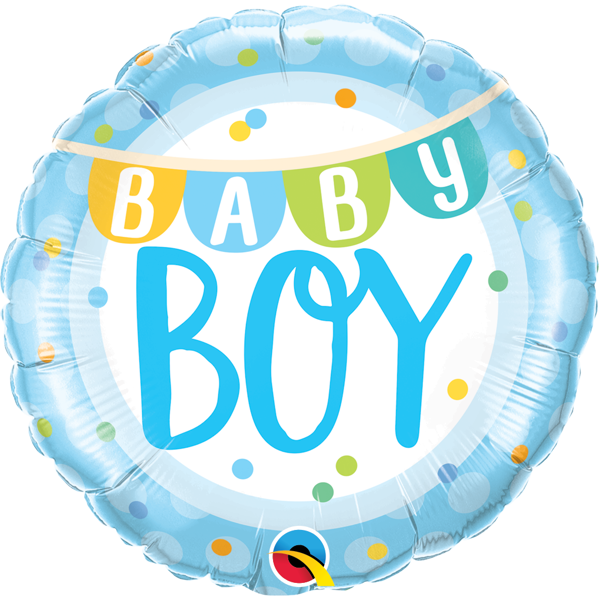 Picture of Foil balloon Baby Boy