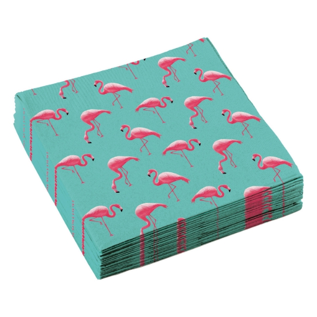 Picture of Paper napkins  - Flamingo (20pcs)