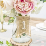 Picture of Jute table numbers (1-20)