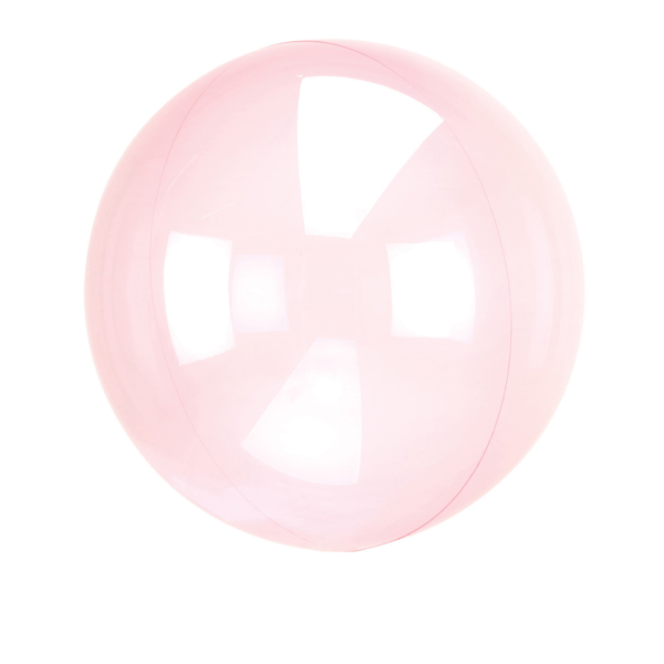 Picture of Orbz balloon - Clear pink