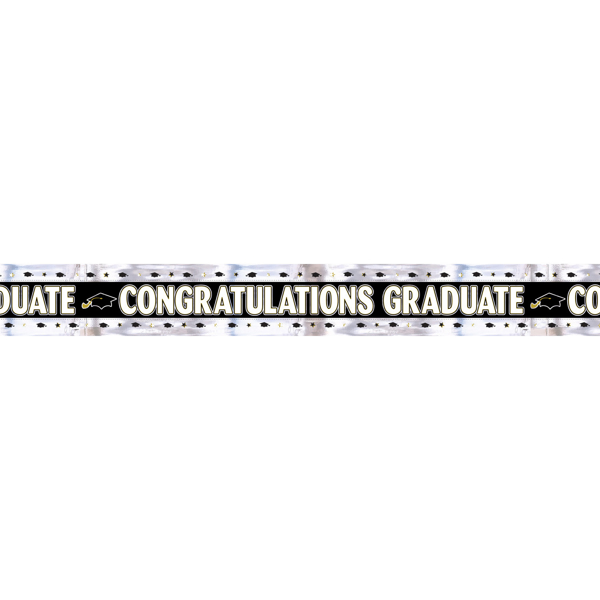 Banner αποφοίτησης - Congratulations graduate