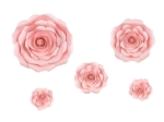 Picture of Paper flower backdrop - Pastel pink (5pcs)