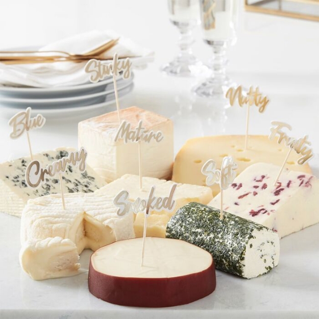 Picture of Cheese board party food picks