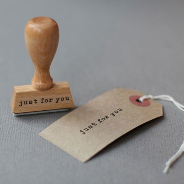 Picture of Rubber Stamp Just for you