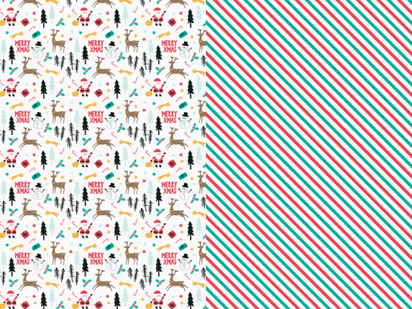 Picture of Wrapping paper - Merry Xmas (2pcs) 70x200cm