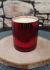 Picture of Scented soy candle in red glass - Cayenne Pepper
