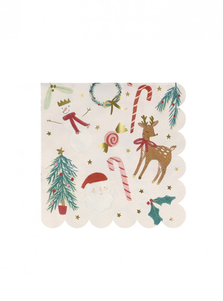 Picture of Cocktail napkins - Festive