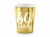 Χάρτινα ποτήρια - 60th Birthday! (6τμχ)