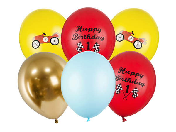 Picture of Βalloons - Racing car (6pcs)