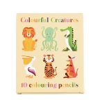 Picture of Set of 10 Colouring Pencils - Colourful creatures