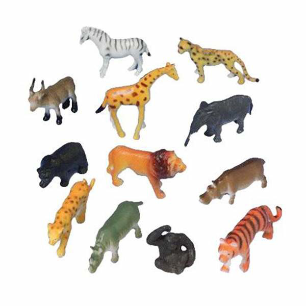 Picture of Mini figures - Jungle animals (12pcs)