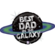 Εικόνα της Μπαλόνι Foil - Best dad in the galaxy