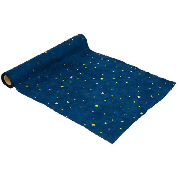 Picture of Τable runner - Blue with stars