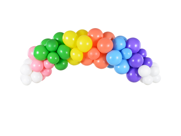 Γιρλάντα με μπαλόνια - Rainbow
