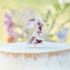 Picture of Pressed petal  number 2 birthday cake candle