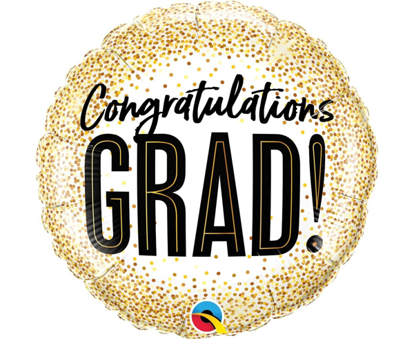 Picture of Graduation foil balloon - Congratulations Grad!