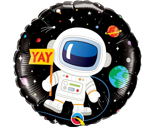 Picture of Foil Balloon Happy birthday Astronaut