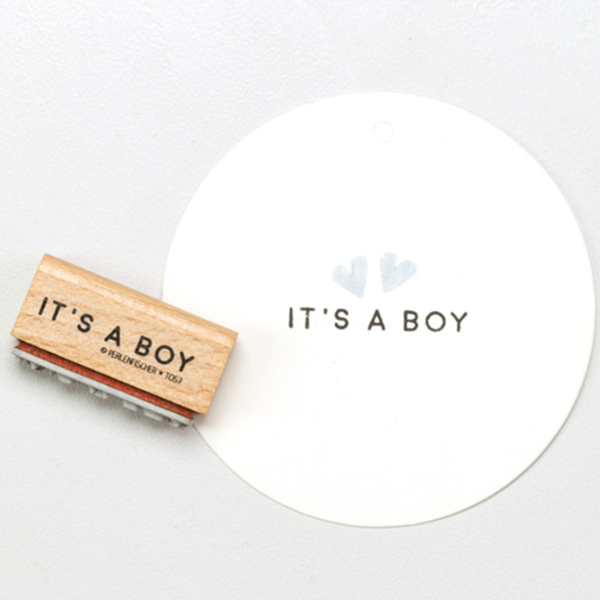Picture of Rubber Stamp It's a boy